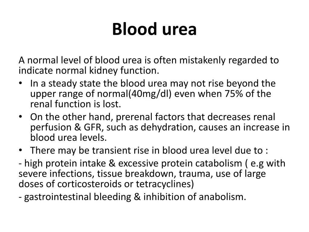 blood urea 1