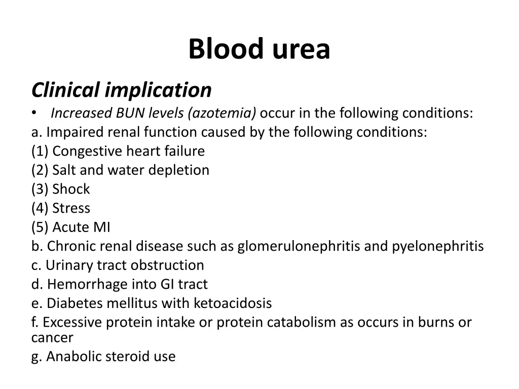 blood urea 2