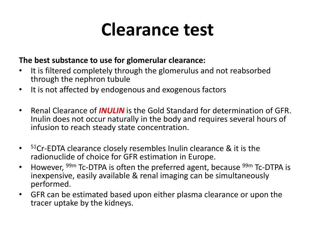 clearance test 2