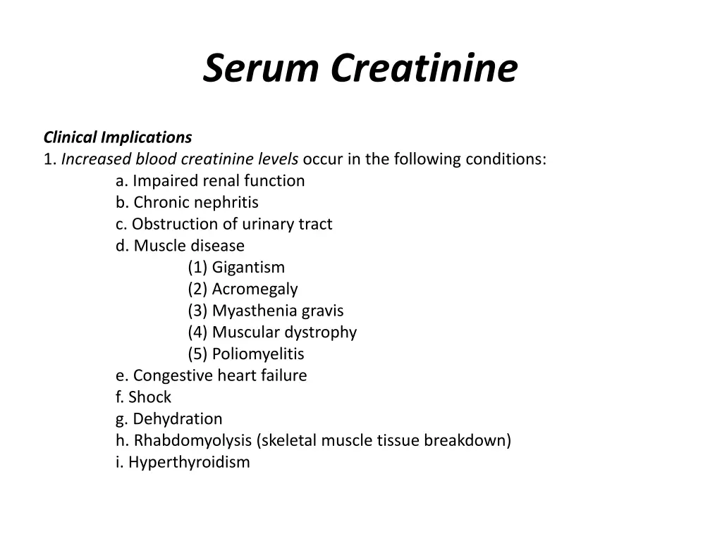 serum creatinine 2