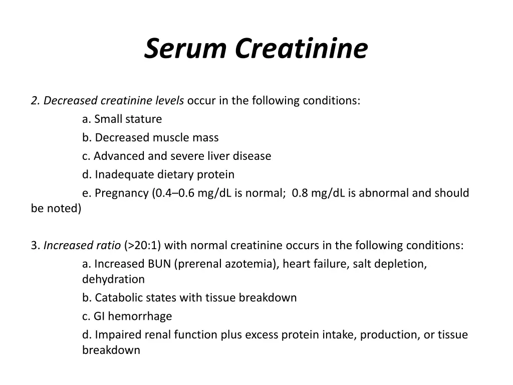 serum creatinine 3