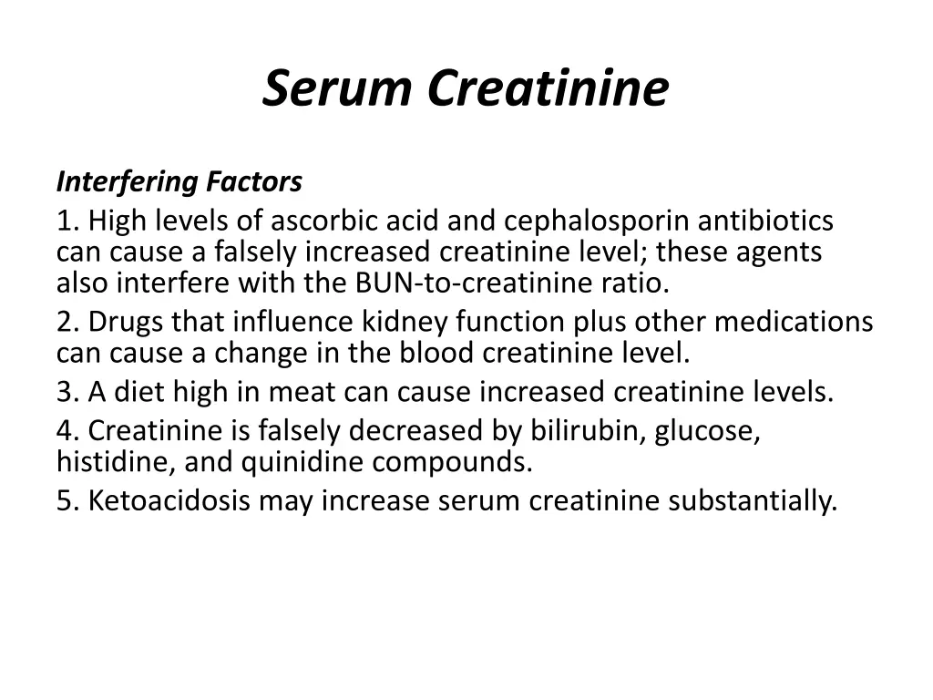 serum creatinine 5