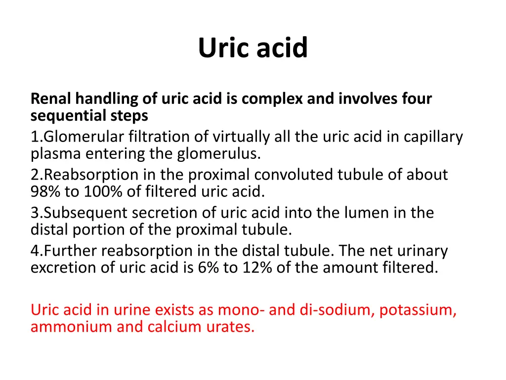uric acid 1