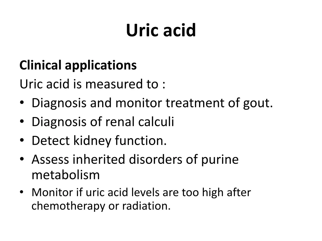 uric acid 2
