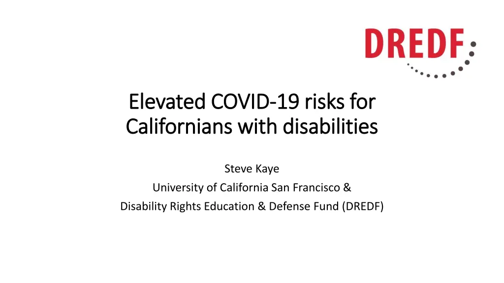 elevated covid elevated covid 19 risks