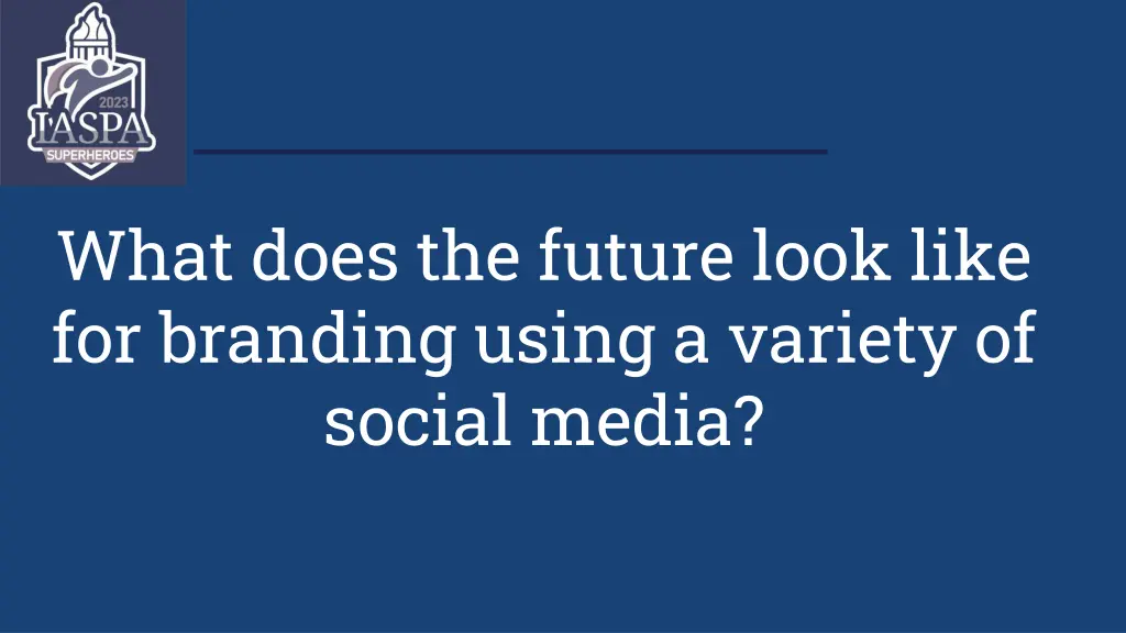 what does the future look like for branding using