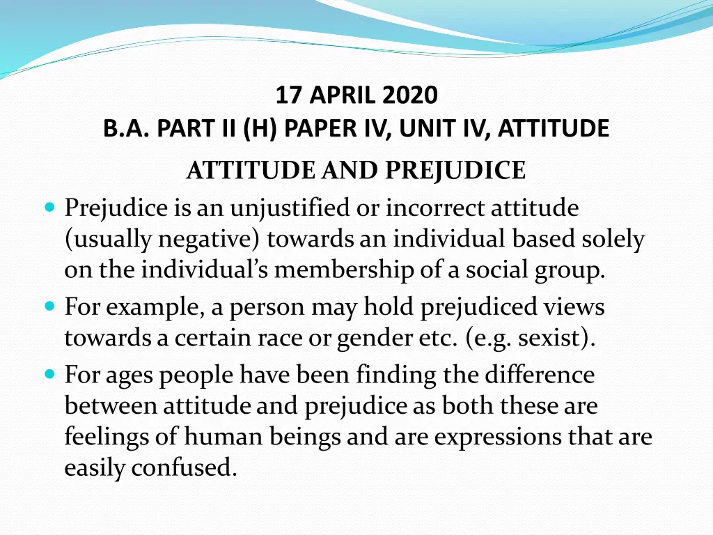 17 april 2020