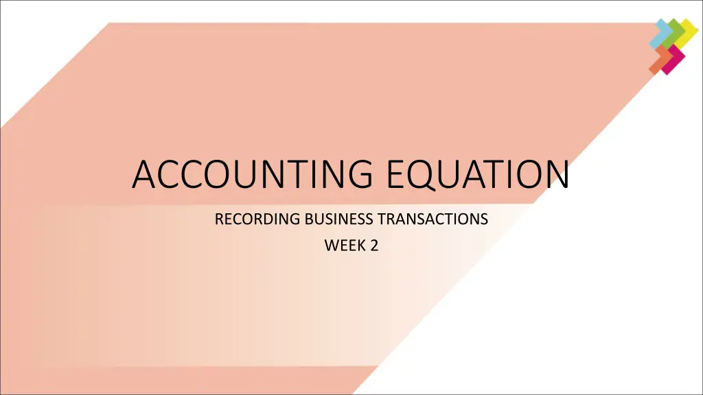 accounting equation