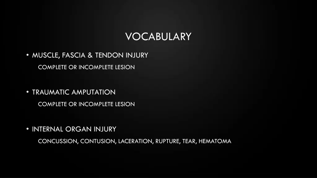 vocabulary 2