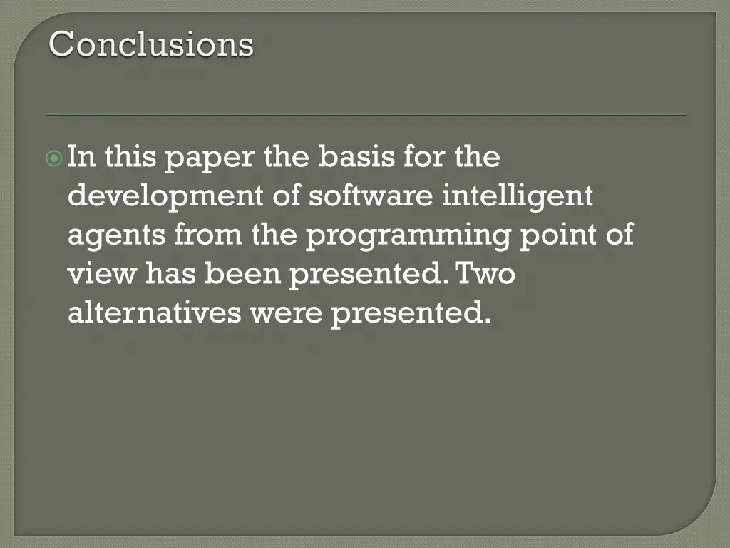 in this paper the basis for the development
