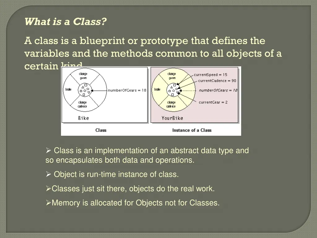 what is a class