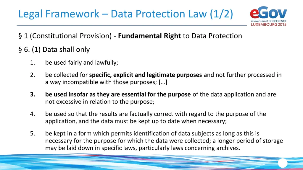 legal framework data protection law 1 2