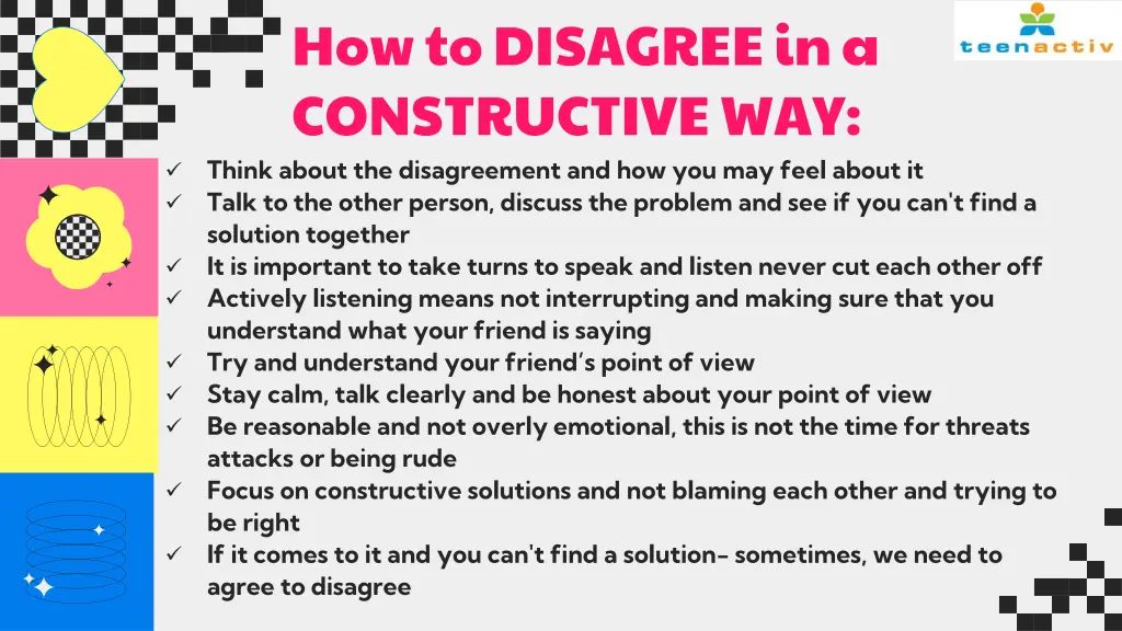 how to disagree in a constructive way