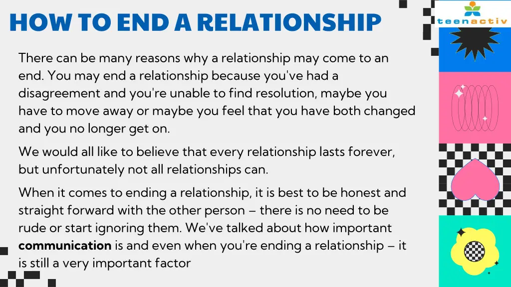 how to end a relationship