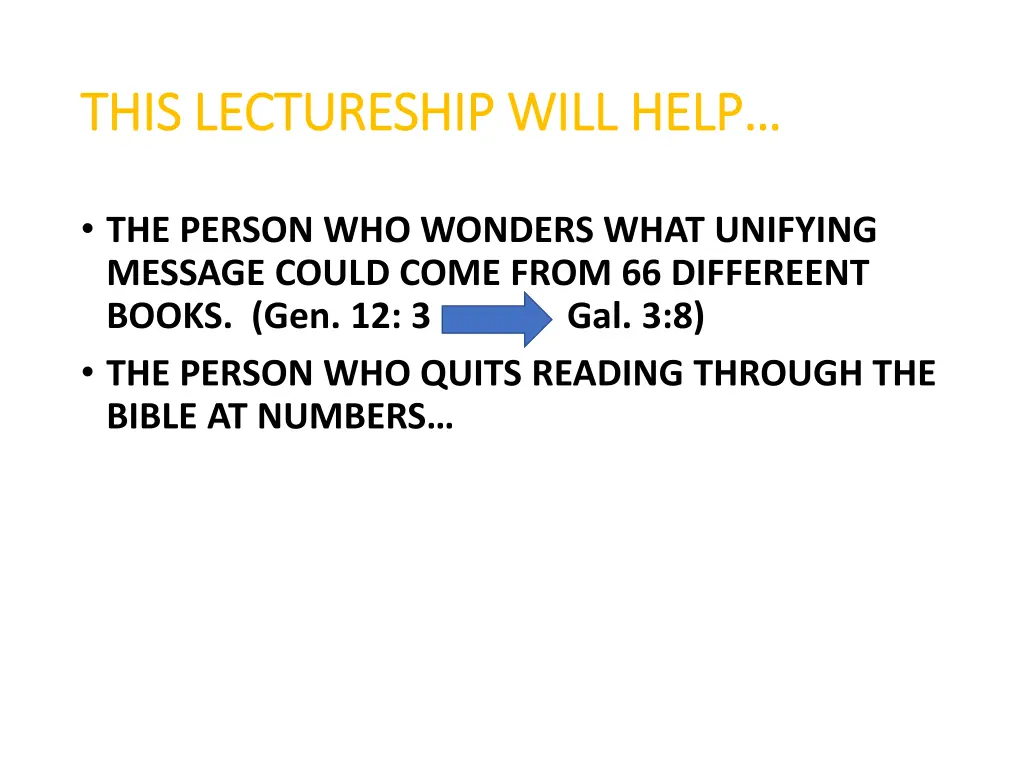 this lectureship will help this lectureship will 1