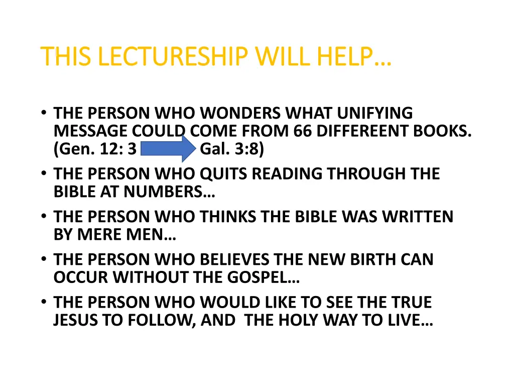 this lectureship will help this lectureship will 4
