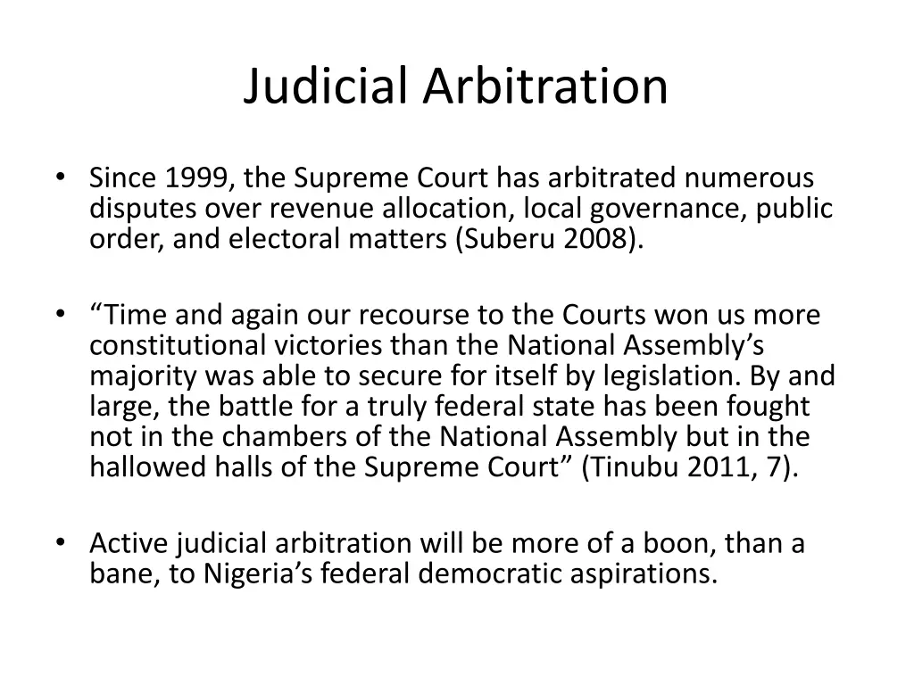 judicial arbitration