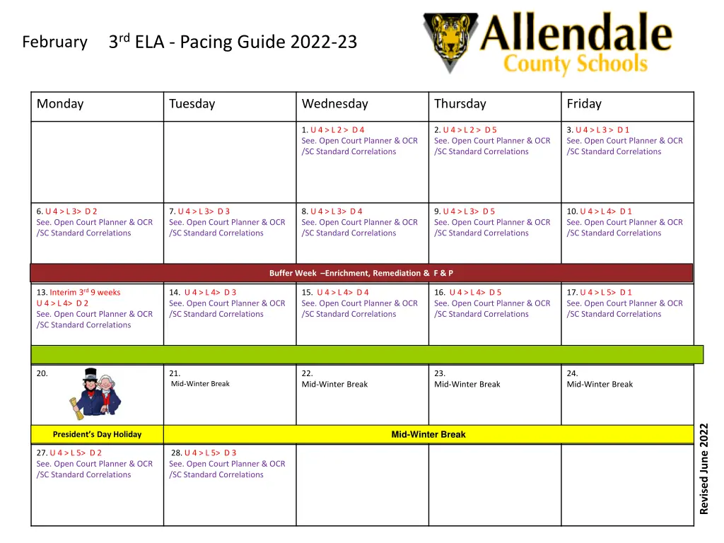 3 rd ela pacing guide 2022 23 4