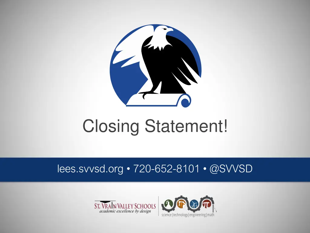 closing statement