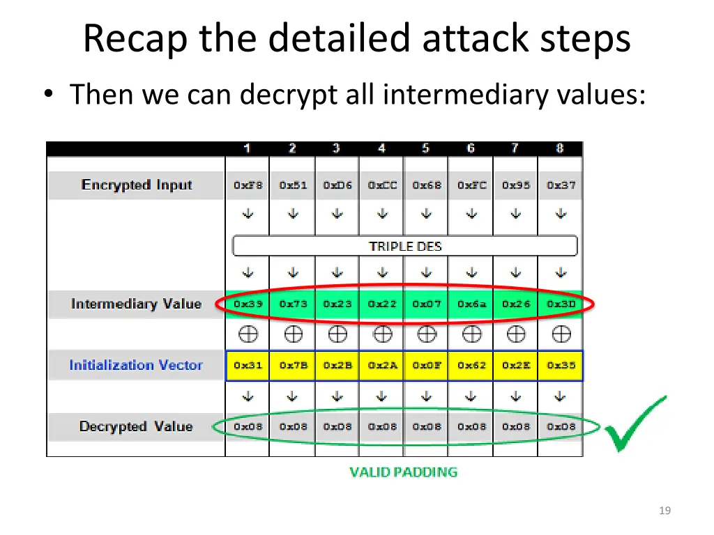 recap the detailed attack steps then