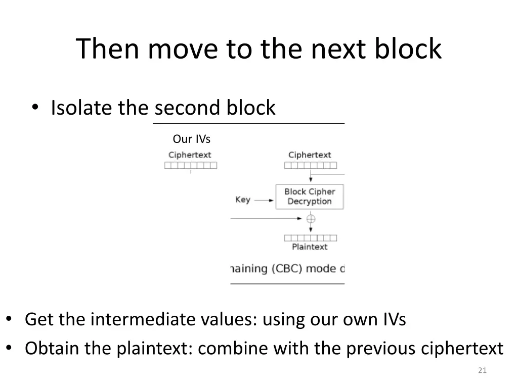 then move to the next block