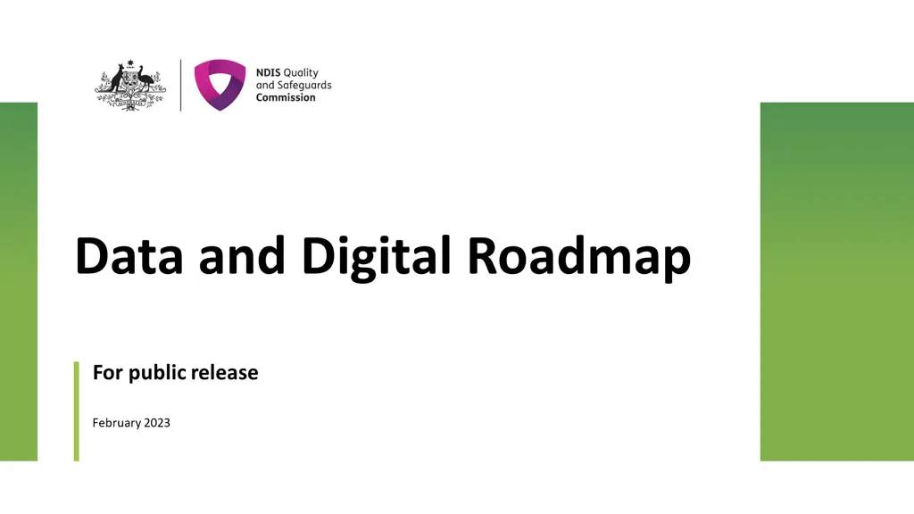 data and digital roadmap