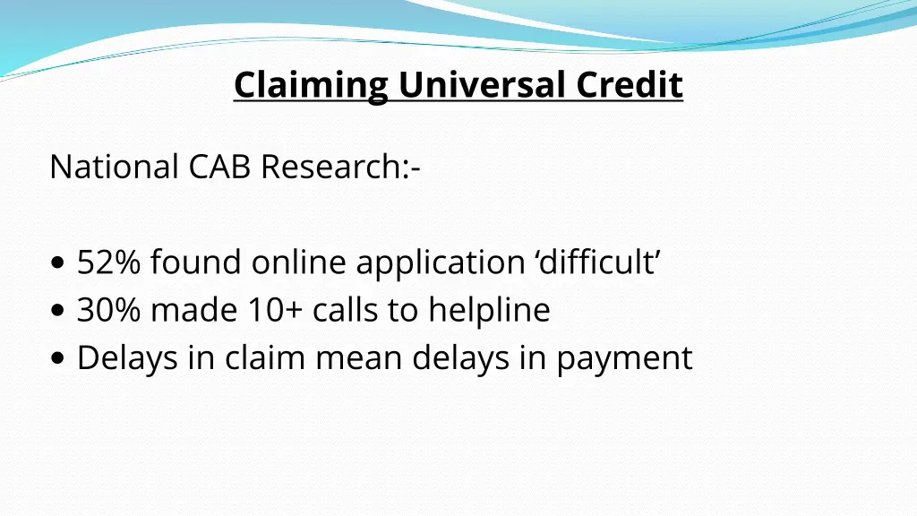 claiming universal credit 1