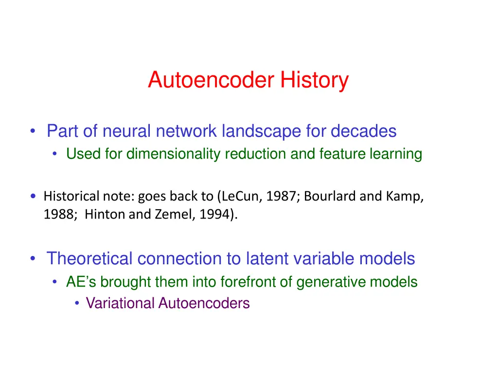 autoencoder history