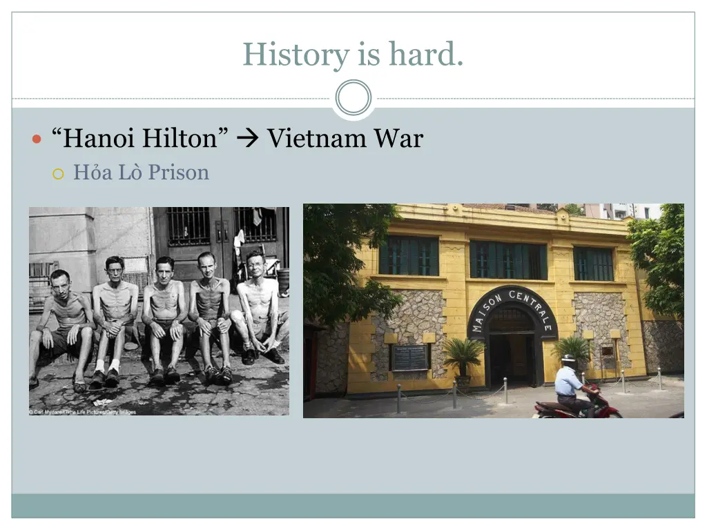 history is hard