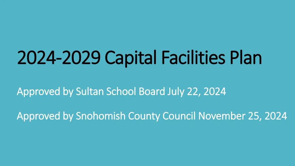 2024 2024 2029 capital facilities plan 2029