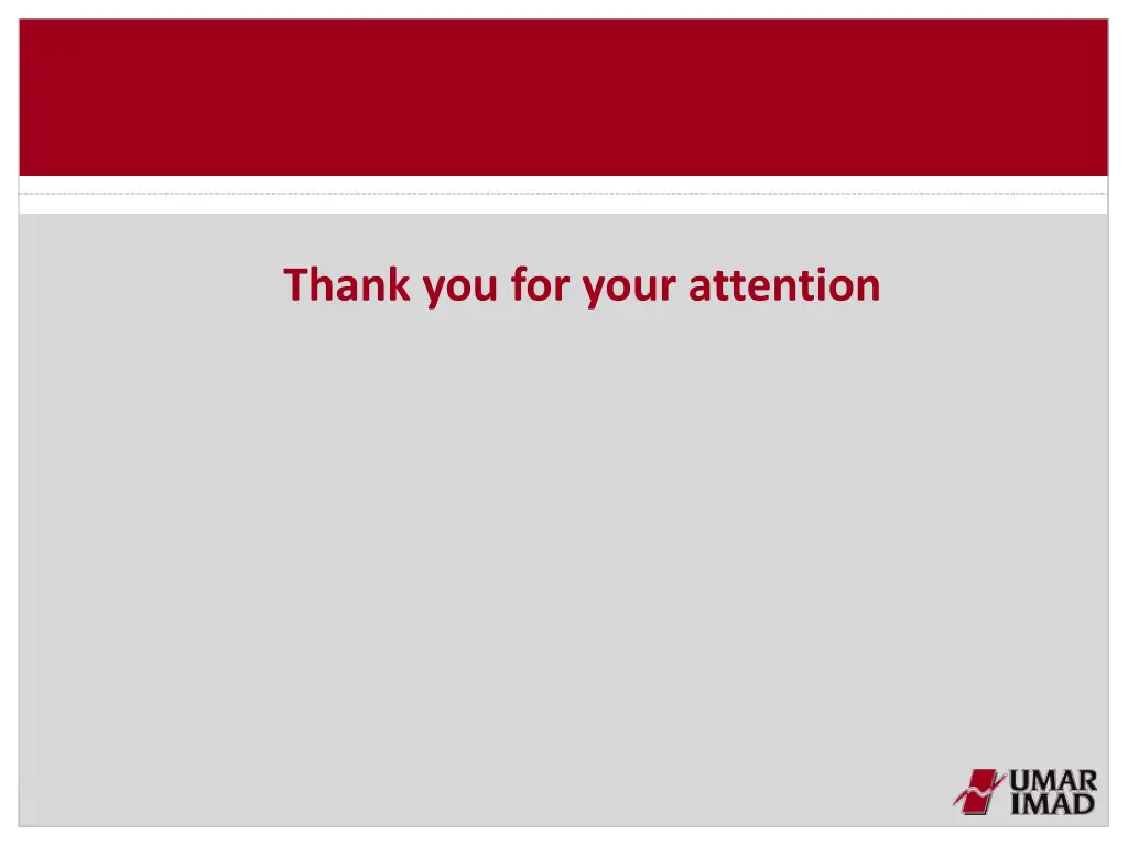 thank you for your attention