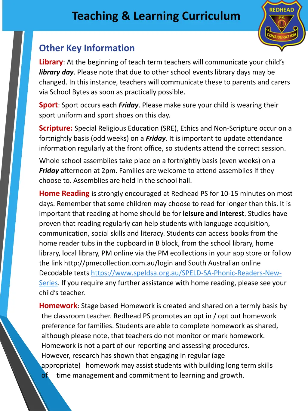 teaching learning curriculum 4