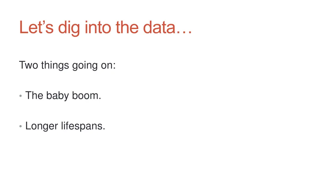 let s dig into the data 1