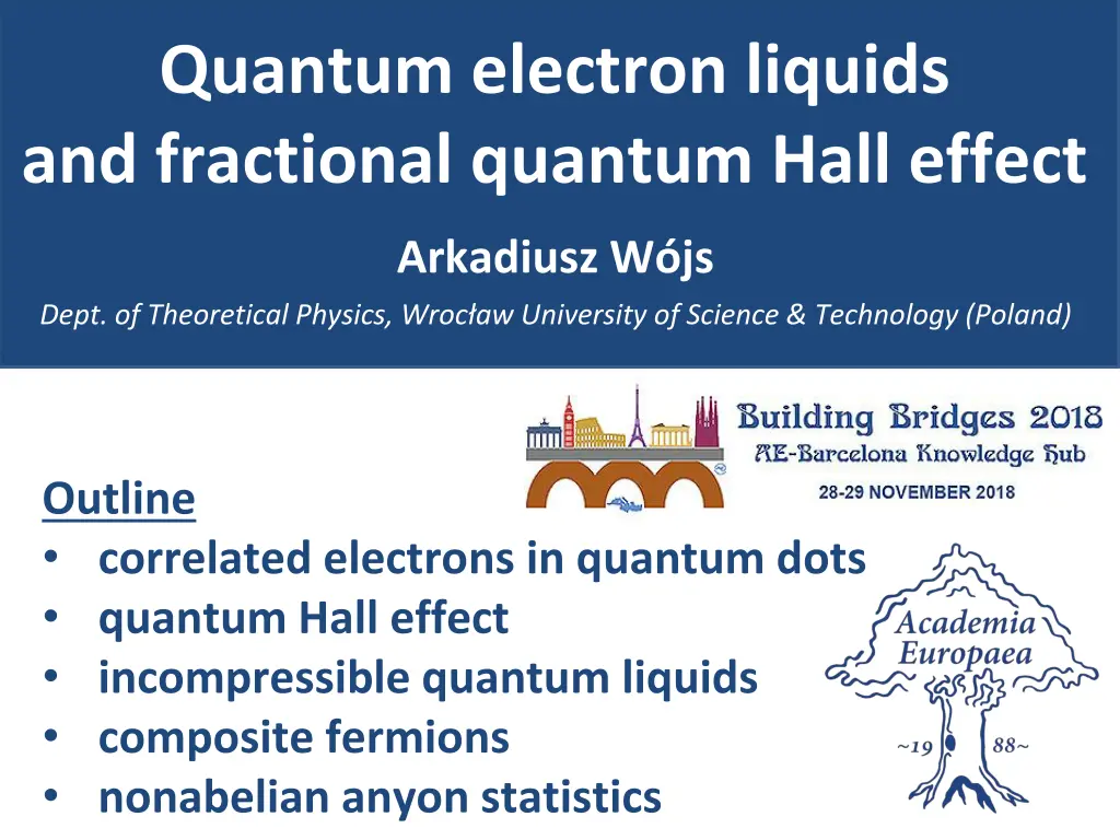 quantum electron liquids and fractional quantum