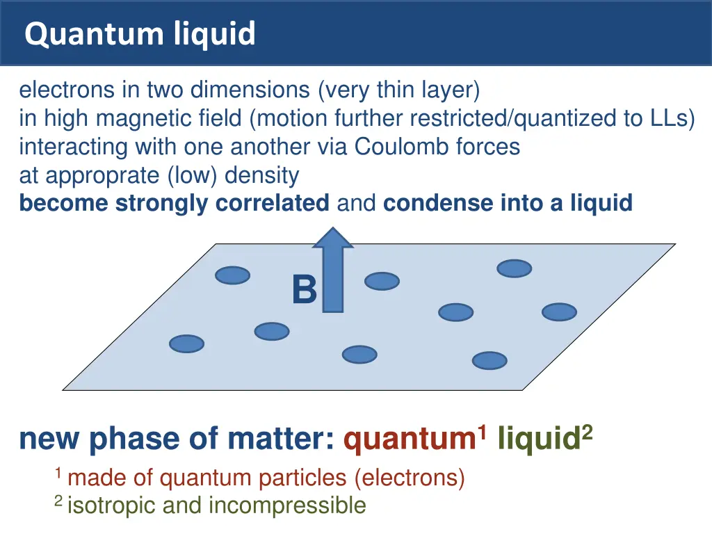 quantum liquid