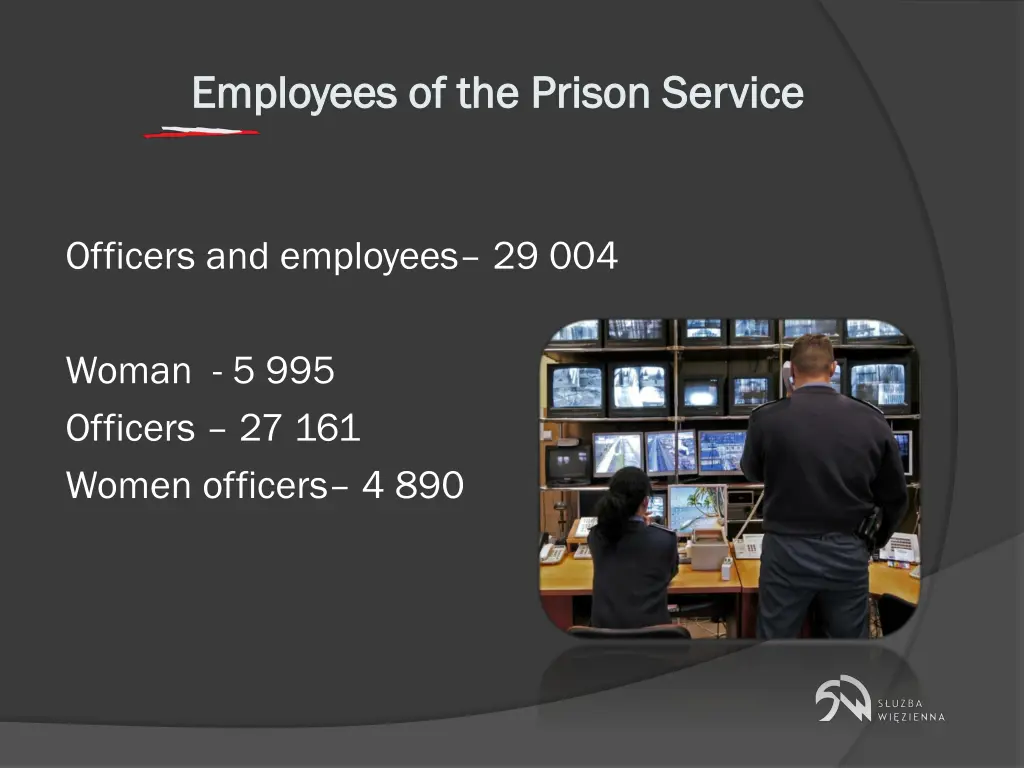 employees of the prison service employees 1
