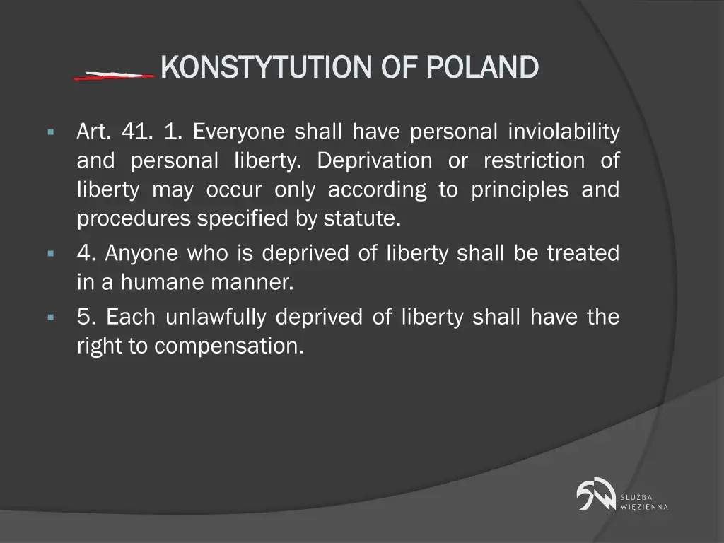konstytution of poland konstytution of poland