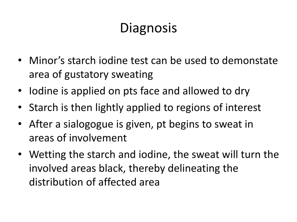 diagnosis
