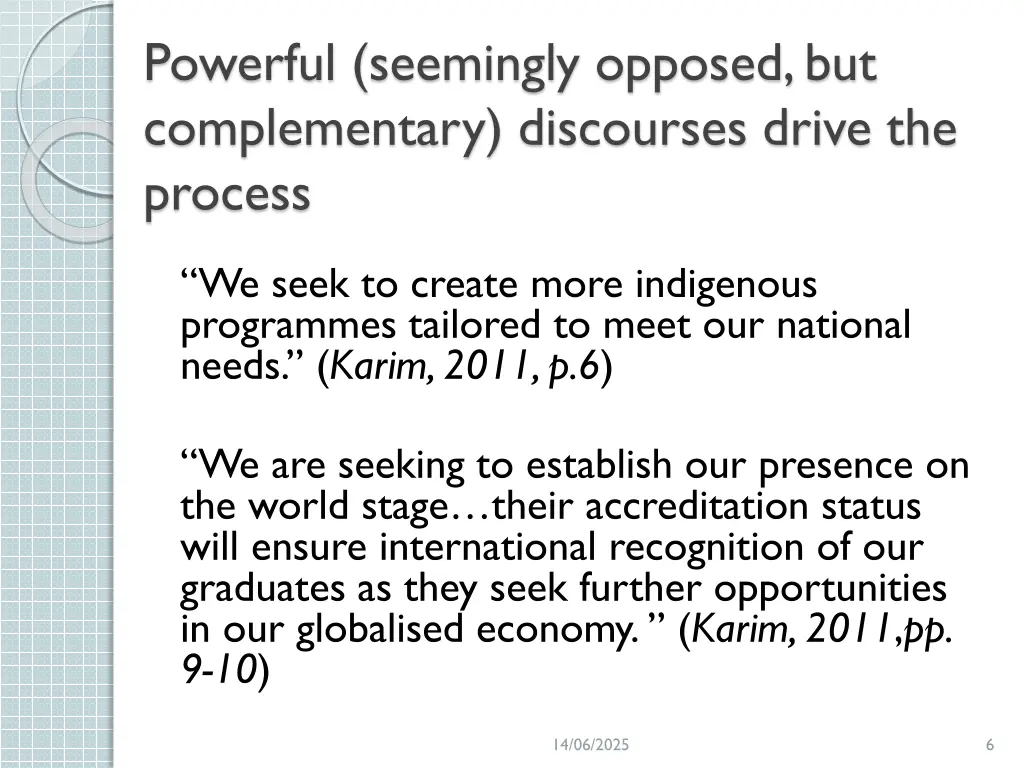 powerful seemingly opposed but complementary