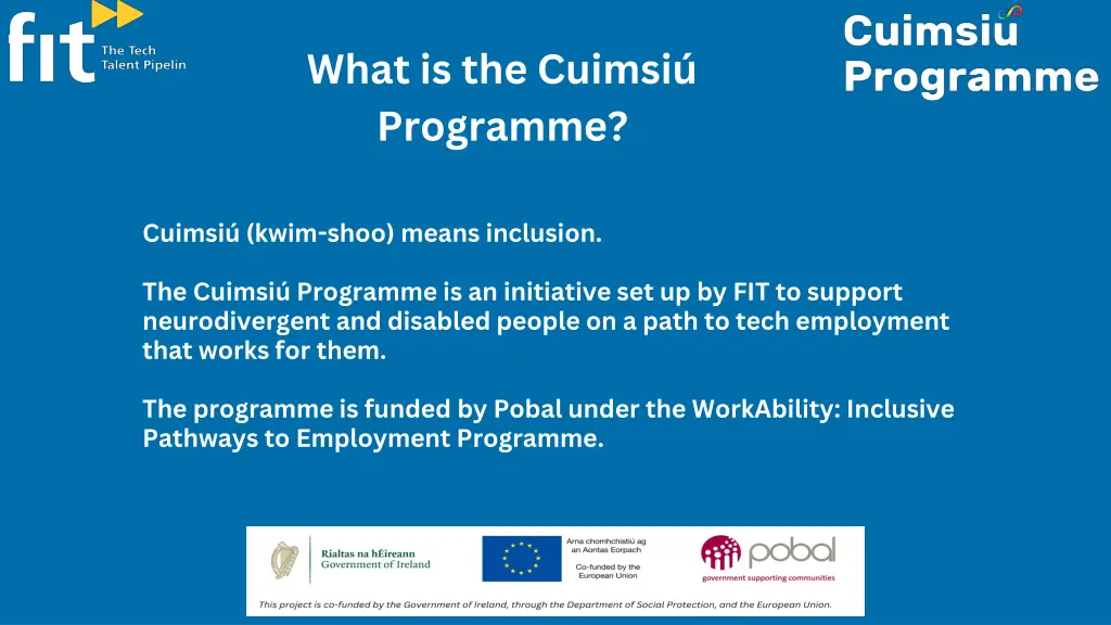 what is the cuimsi programme