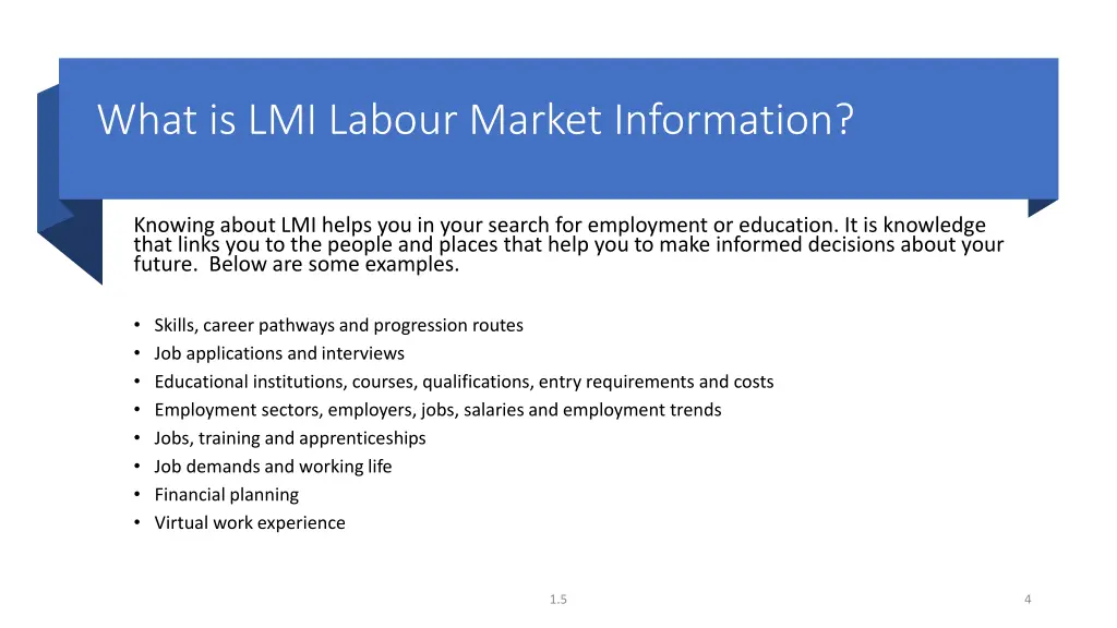 what is lmi labour market information