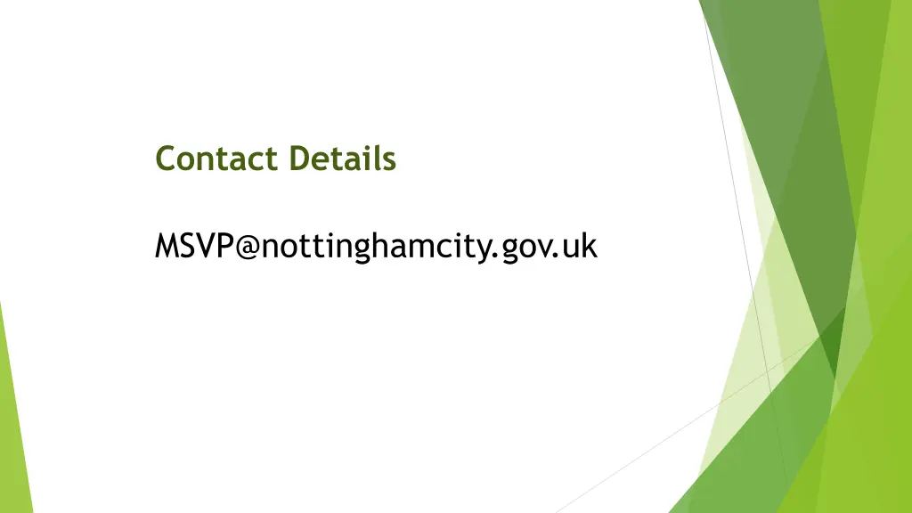 contact details