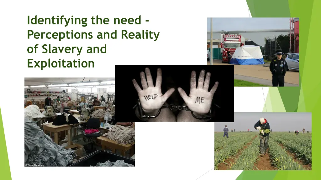 identifying the need perceptions and reality