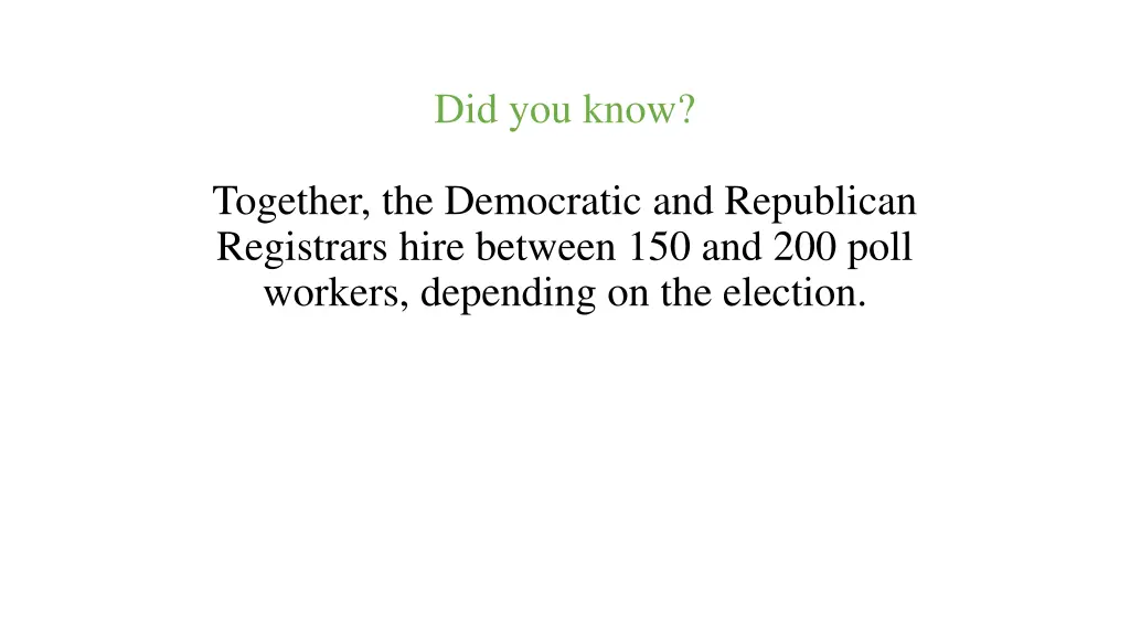 did you know 4