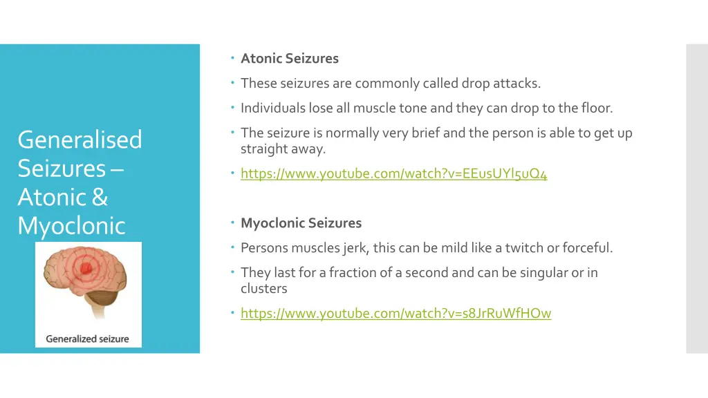 atonic seizures
