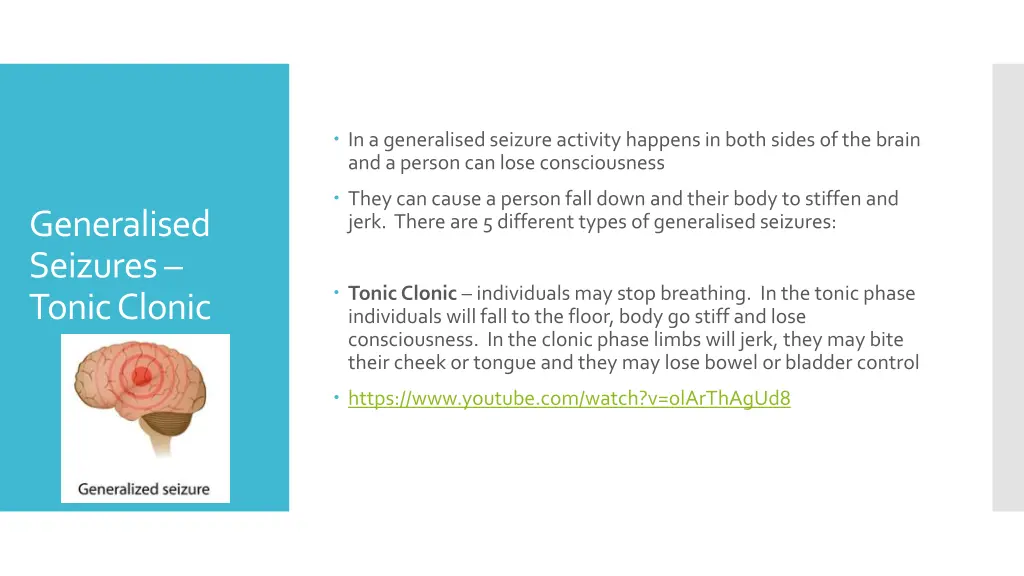 in a generalised seizure activity happens in both