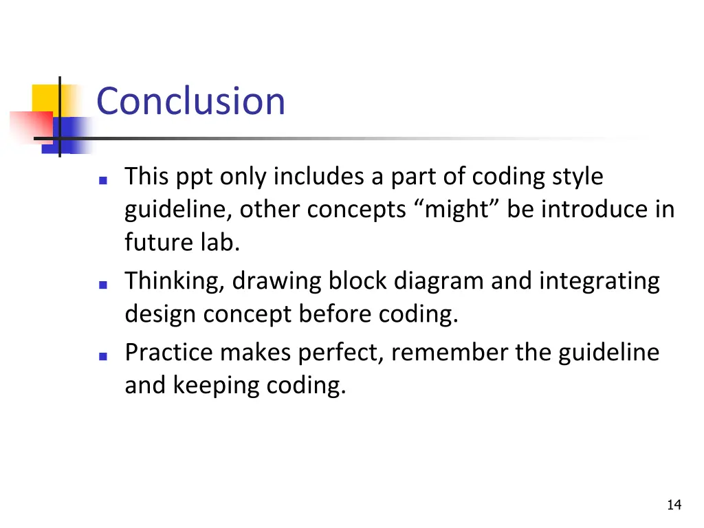 conclusion