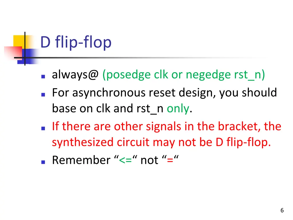 d flip flop
