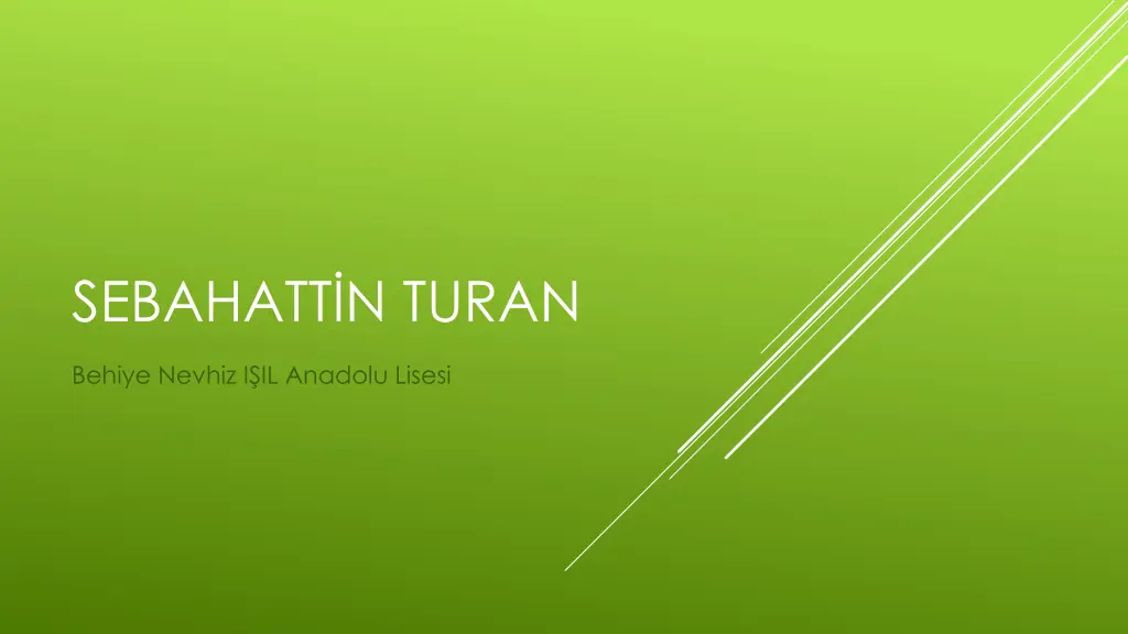 sebahatt n turan