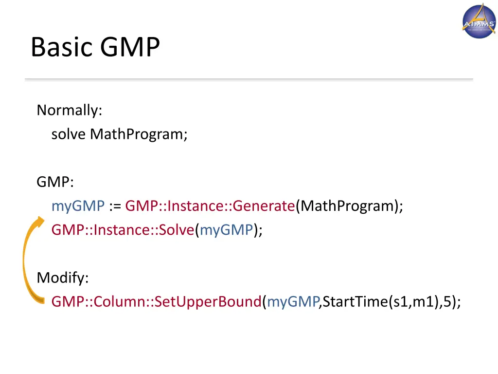 basic gmp